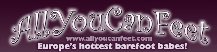 Get your fill of beautiful barefeet at...All You Can Feet!